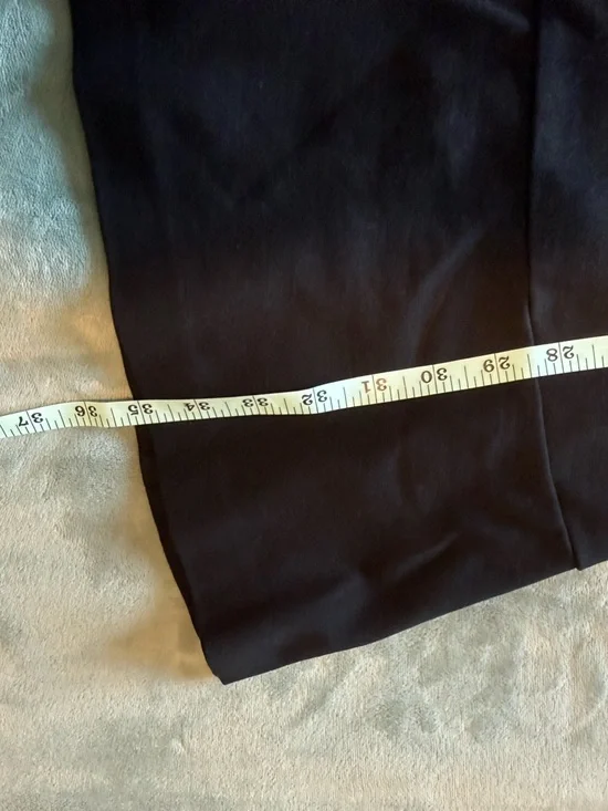 Banana Republic Black Three-Quarter Sleeve Fit-and-Flare Dress - Picture 6 of 7